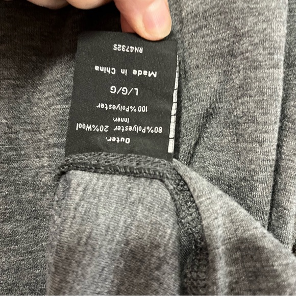 Omni Wool Gray Men’s Large Base Layer Shirt Size Large - Picture 5 of 10